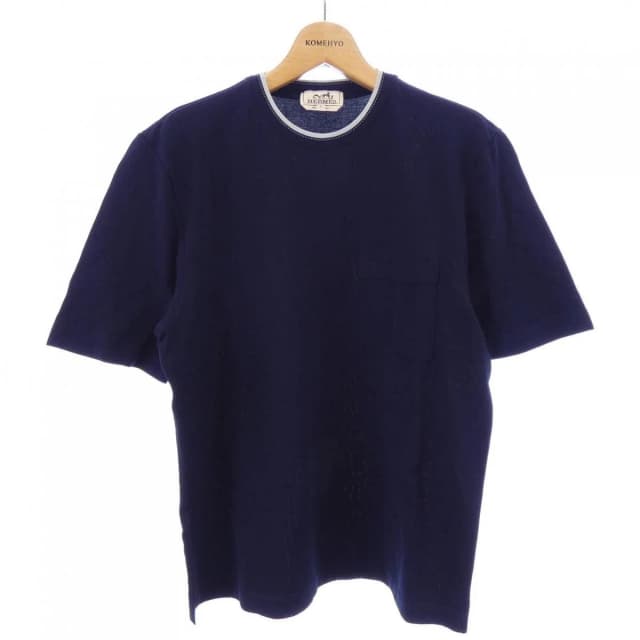 Hermès T-Shirt Navy in Navy from The Reluxe, photo 1 of 1
