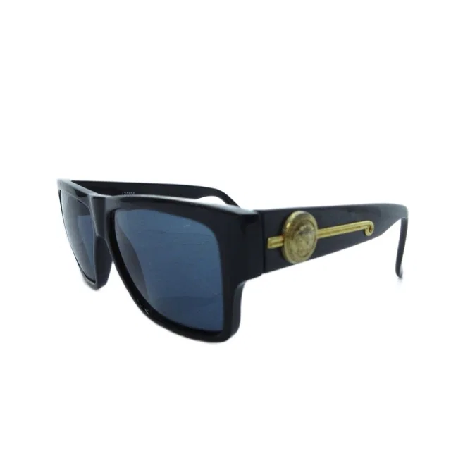 Versace Gianni Sunglasses 372 Black Eyewear in Black from The Reluxe, photo 1 of 1