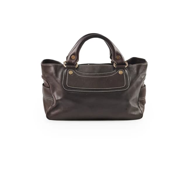 Celine Boogie Bag Black in Black Leather from The Purse Affair, photo 1 of 1
