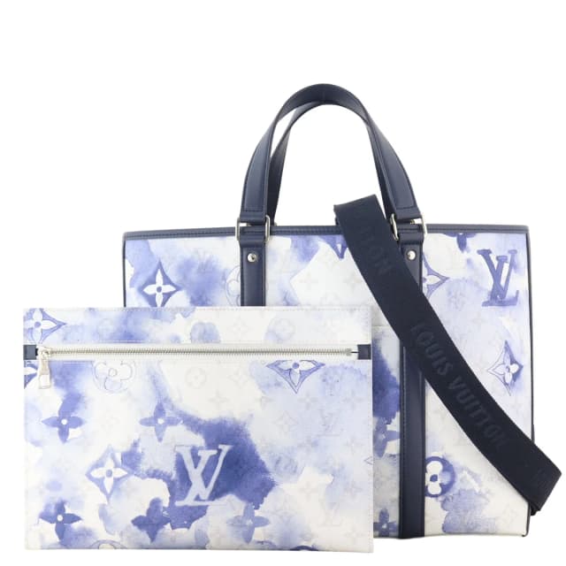 Louis Vuitton Weekend Tote PM Monogram Watercolour in Coated canvas from Luxe.It.Fwd, photo 1 of 1