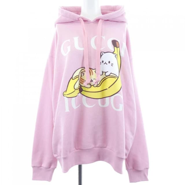 Gucci Bananya Hoodie Pink in Pink from The Reluxe, photo 1 of 1