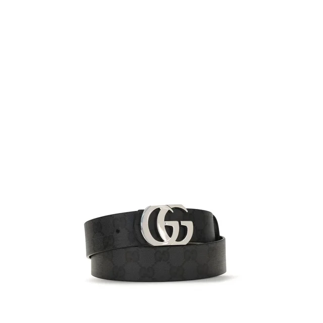 Gucci Black Calf Leather Bos Taurus Regular Belt in Black Calfskin from HEWI, photo 1 of 1