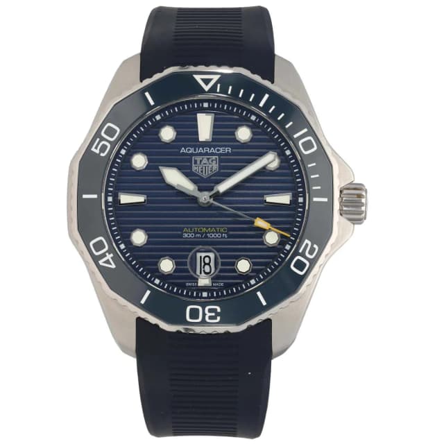 TAG Heuer Aquaracer WBP201B 43mm Stainless Steel Watch from H&T, photo 1 of 1