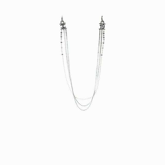 Chanel Long Necklace Crystal Pearl Costume Jewellery from The Purse Affair, photo 1 of 1
