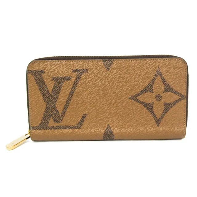 Louis Vuitton Zippy Wallet Monogram Giant M69353 Women's Monogram Reverse Wallet (bi-fold) Brown in Brown Monogram Reverse from Elady, photo 1 of 1