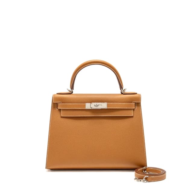 Hermès Kelly 28 Epsom Gold SHW Stamp B in Gold Epsom leather from EMIER, photo 1 of 1