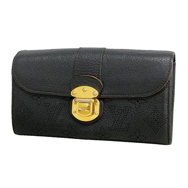 Louis Vuitton Wallet Mahina Portefeuille Iris Noir in Black from The Reluxe, photo 1 of 1