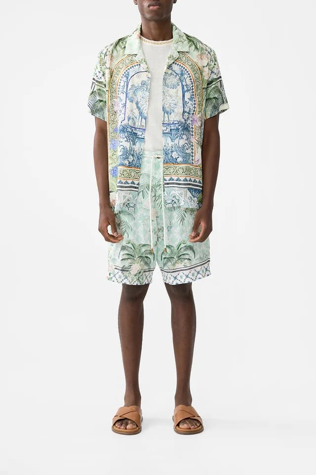 Camilla eBoutique MID LENGTH WALK SHORT JARDIM PARTY, image 1 of 1 from CAMILLA