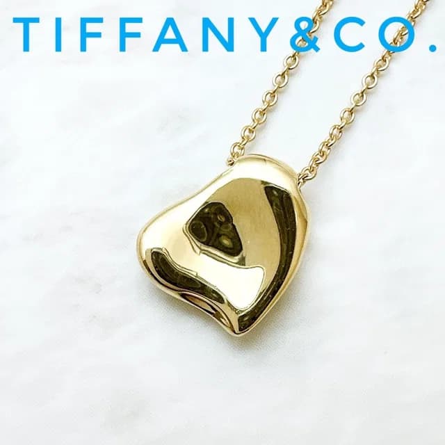 Tiffany & Co. Full Heart Yellow Gold Necklace 40.5 in Yellow from The Reluxe, photo 1 of 1