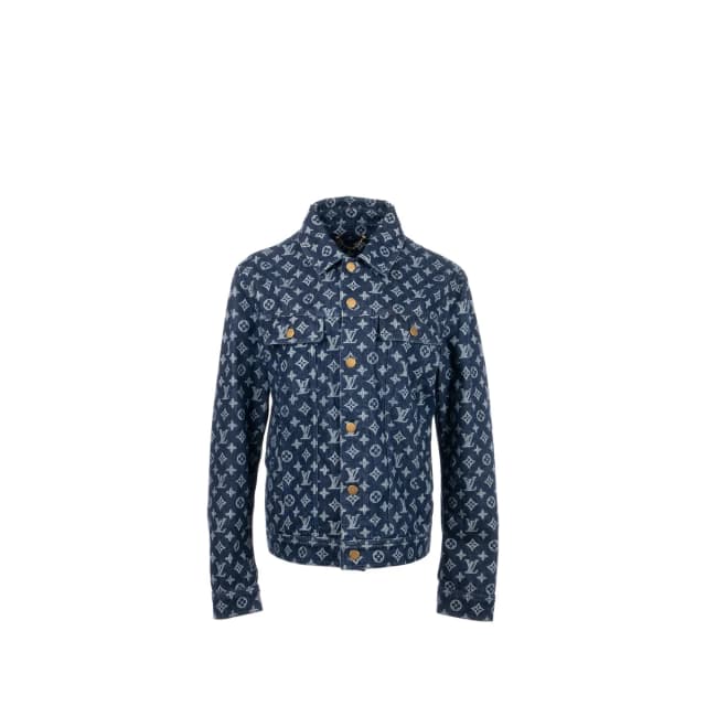 Louis Vuitton size 48 denim jacket dark blue in Blue Denim from EMIER, photo 1 of 1