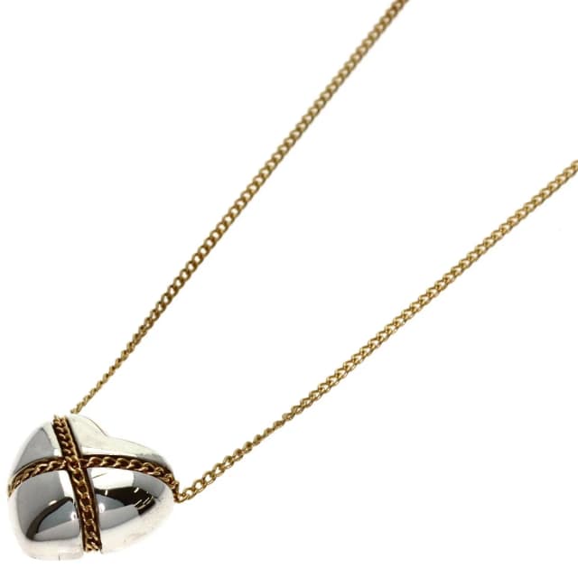 Tiffany & Co. Chain Cross Heart Necklace from The Reluxe, photo 1 of 1