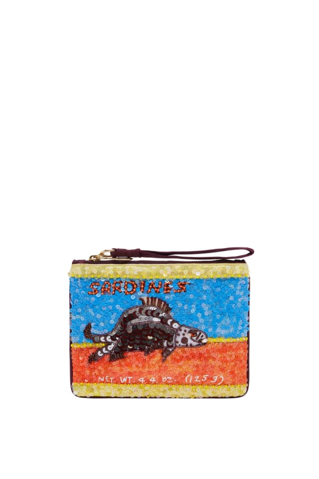 2503 - FALL 25 FREDO BEADED CLUTCH, image 1 of 1 from Alemais