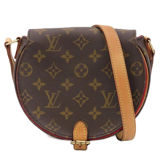 Louis Vuitton Tambourine Brown Monogram Canvas Shoulder Bag in Brown Coated canvas from The Reluxe, photo 1 of 1
