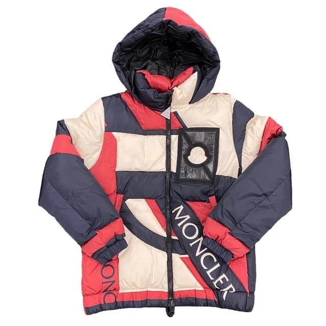 Moncler Ig Green Plunger Genius 1 Nylon Down Jacket Black in Black Nylon from The Reluxe, photo 1 of 1
