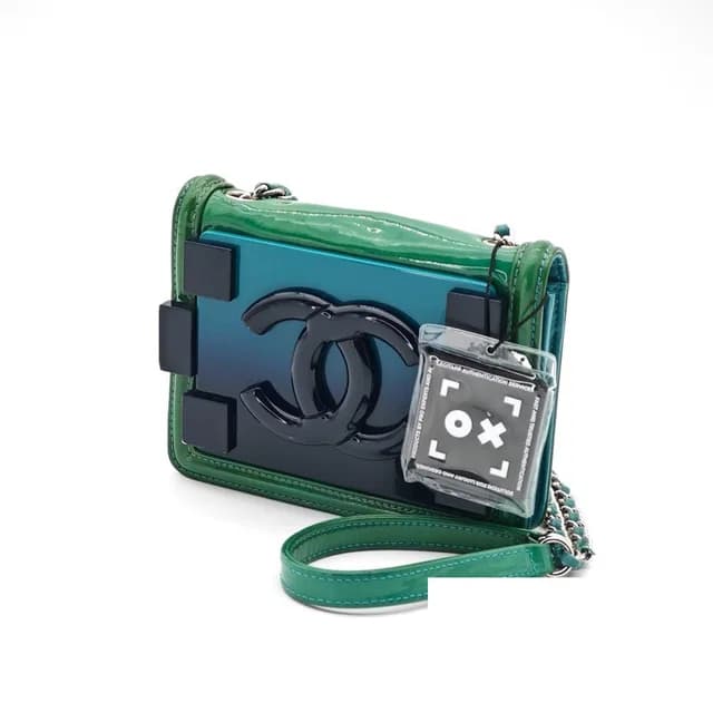 Chanel Patent Leather Shoulder Bag Chain in Patent leather from The Reluxe, photo 1 of 1