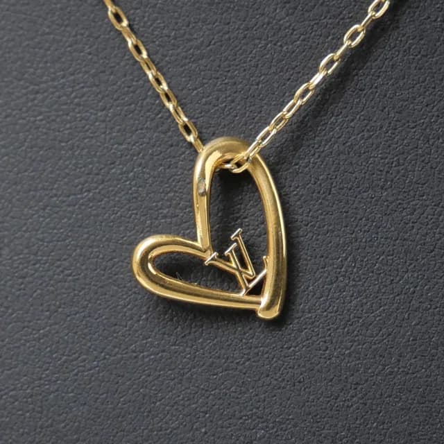 Collier Heart Foreign Love Necklace LV Logo from The Reluxe, photo 1 of 1