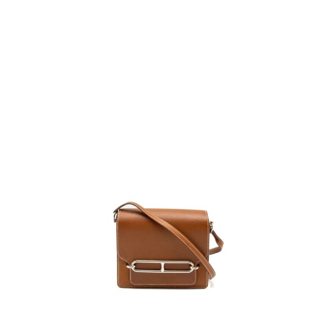 Hermès mini roulis Barenia Faubourg 34 fauve SHW stamp Y in Leather from EMIER, photo 1 of 1