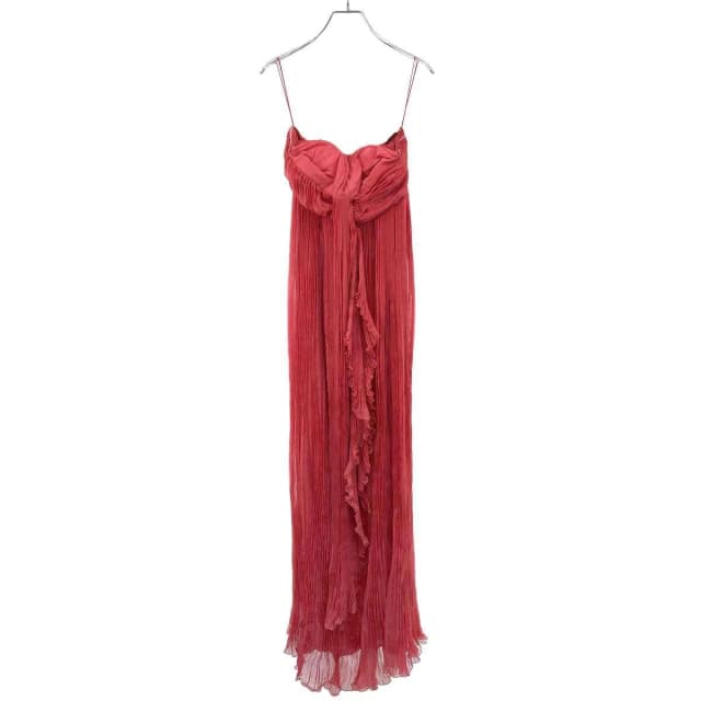 Dior by John Galliano Cruise Silk Evening Dress Red in Red Silk from The Reluxe, photo 1 of 1