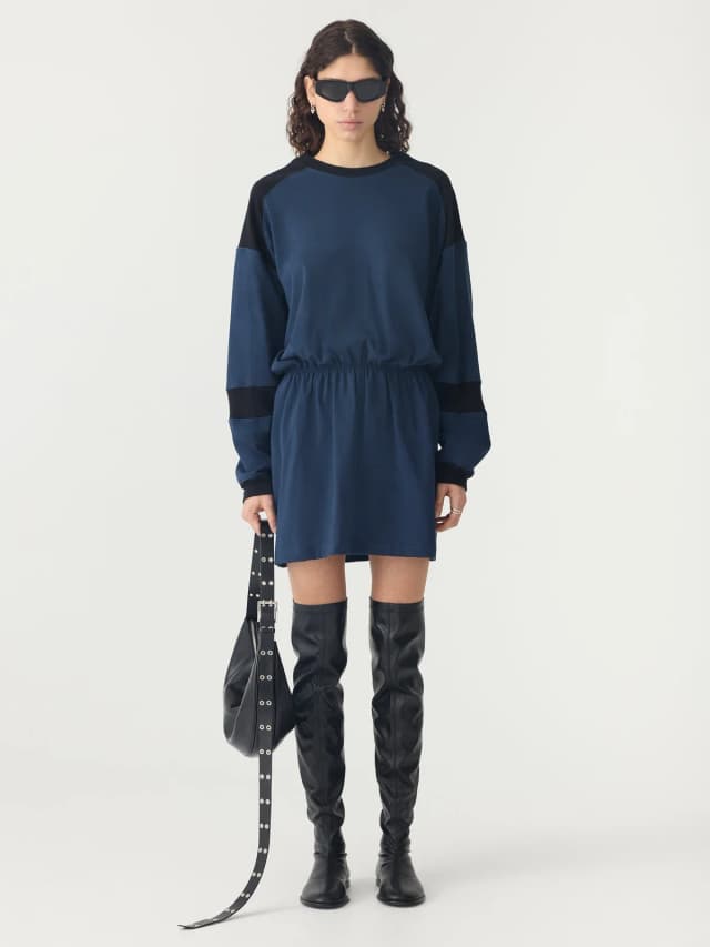 Bassike Panelled T-Shirt Dress, image 1 of 1 from bassike