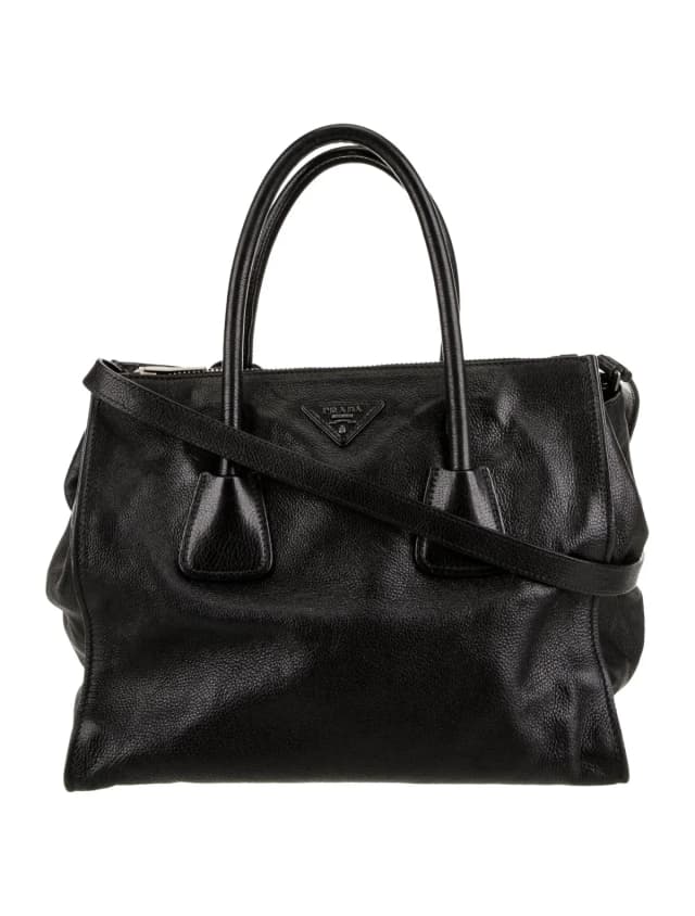 Prada Top Handle Other bag in Black Leather from The RealReal, photo 1 of 1
