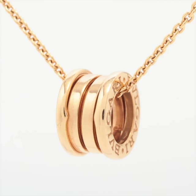 Bvlgari B.Zero 1 Pink Gold Necklace in Pink from The Purse Affair, photo 1 of 1