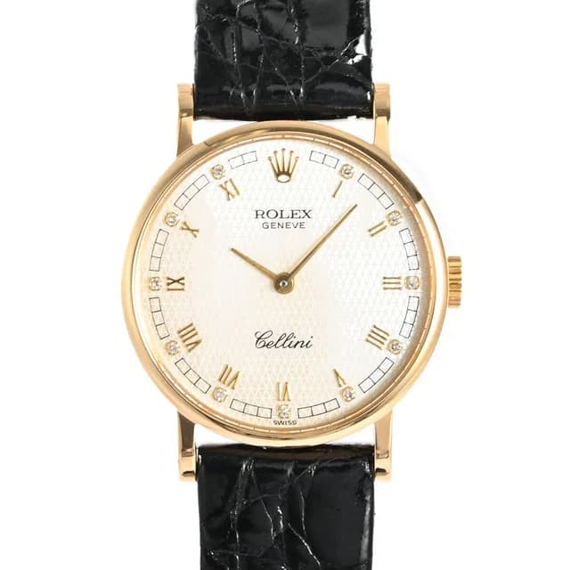 Rolex Watch Cellini 5109/8 in Leather from The Reluxe, photo 1 of 1