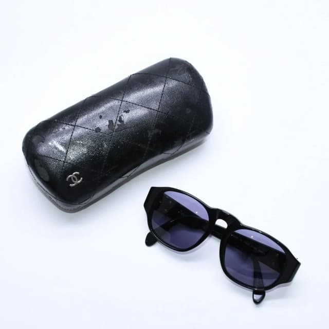 Chanel Sunglasses Eyewear Black Gold in Black from The Reluxe, photo 1 of 1