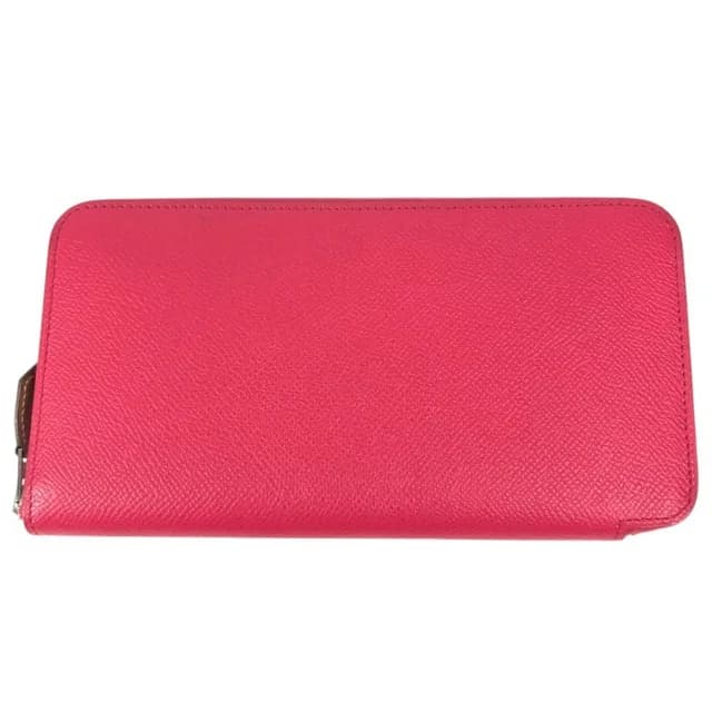 Hermès Wallet Azap Long Silk'in' Epsom Rose Pink in Pink Epsom leather from The Reluxe, photo 1 of 1