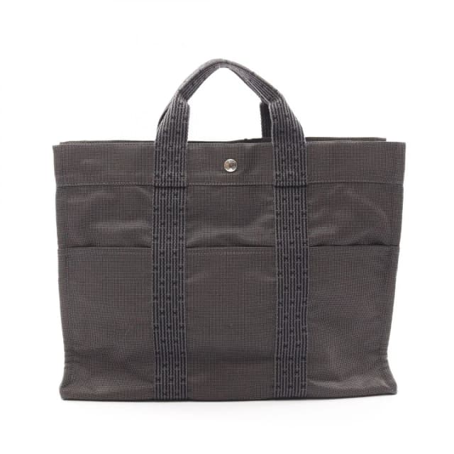 Hermès Tote Bag Herline MM Gray in Grey Canvas from The Reluxe, photo 1 of 1