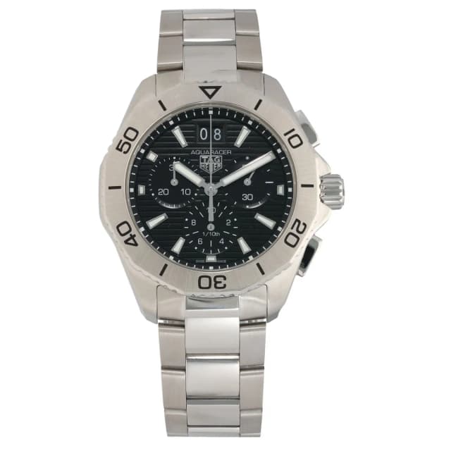 TAG Heuer Aquaracer CBP1110 40mm Stainless Steel Watch from H&T, photo 1 of 1