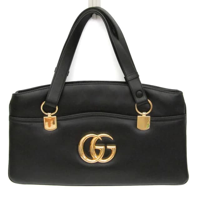 Gucci GG Marmont Arli Large 550130 Women's Leather Handbag,Shoulder Bag Black in Black Leather from Elady, photo 1 of 1