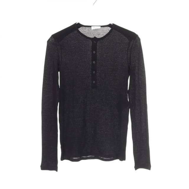 Saint Laurent Top Henley Neck Cotton Top from The Reluxe, photo 1 of 1