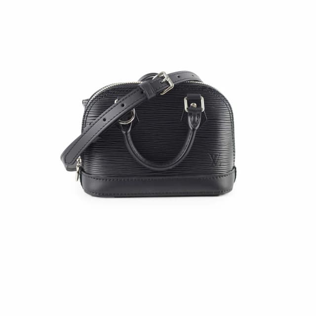 Louis Vuitton Alma Nano Epi Black in Black Leather from The Purse Affair, photo 1 of 1