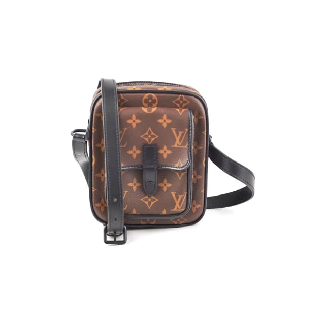 Louis Vuitton Monogram Macassar Christopher Shoulder Bag from The Purse Affair, photo 1 of 1