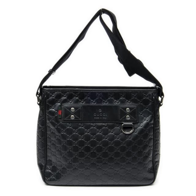 Gucci Web Messenger Black in Black from The Reluxe, photo 1 of 1