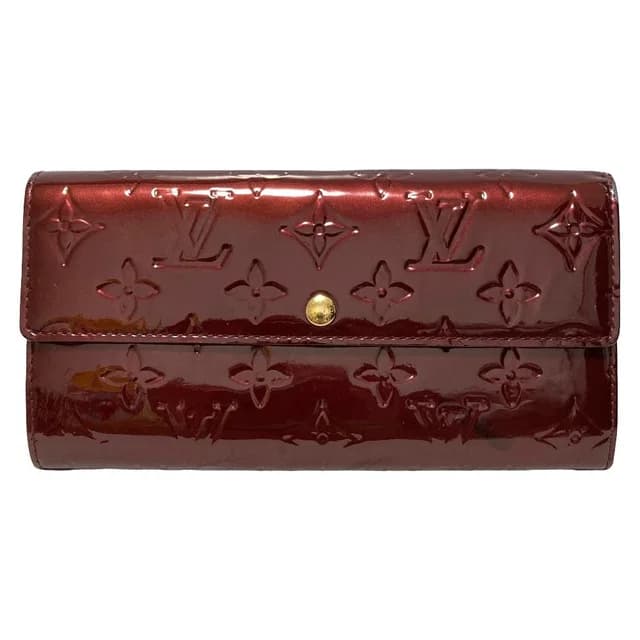 Louis Vuitton Vernis Portefeuille Sarah Wallet Amarante from The Reluxe, photo 1 of 1