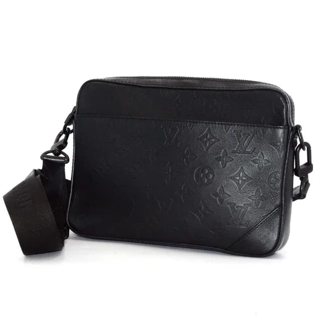 Louis Vuitton Monogram Shadow Duo Messenger Shoulder Bag in Leather from The Reluxe, photo 1 of 1