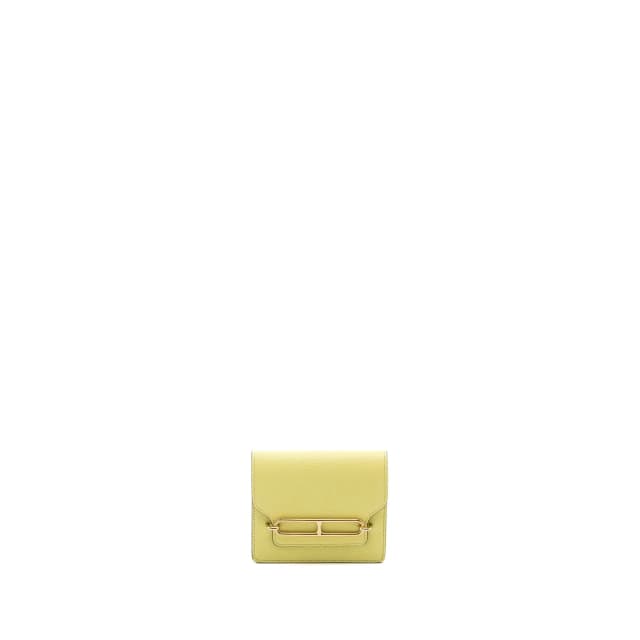 Hermès Roulis Slim Chevre Mysore Jaune Bourgeon LGHW Stamp Z in Yellow Goatskin from EMIER, photo 1 of 1