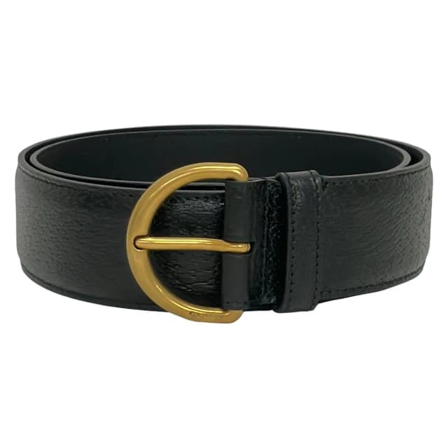 Gucci Belt 80 32 Black Leather in Black Leather from The Reluxe, photo 1 of 1
