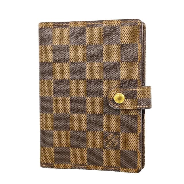 Louis Vuitton Damier Agenda PM Notebook Cover R20700 Ebene (Men's/Women's) in Brown from Elady, photo 1 of 1