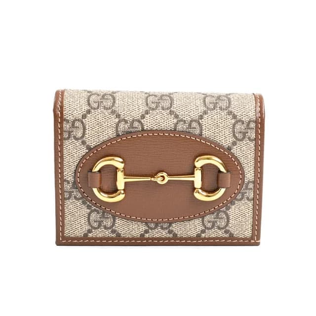 Gucci Mini Wallet Horsebit 1955 Case in Canvas from The Reluxe, photo 1 of 1