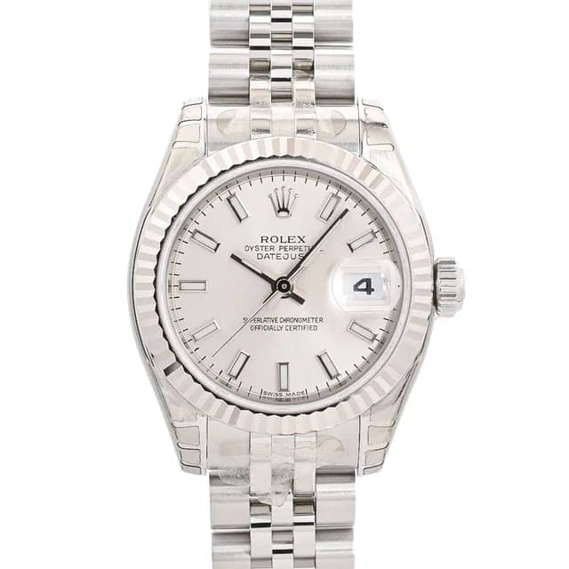 Rolex Watch Datejust White Gold in White from The Reluxe, photo 1 of 1