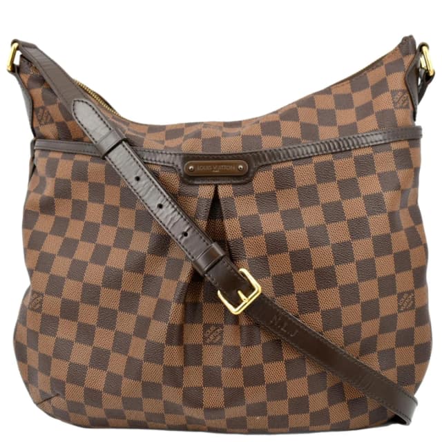 Louis Vuitton Bloomsbury GM Damier Ebene Shoulder Crossbody Bag Brown in Brown Leather from Dallas Designer Handbags, photo 1 of 1
