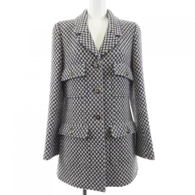 Chanel 95A Vintage Jacket Navy in Navy from The Reluxe, photo 1 of 1