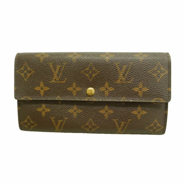 Louis Vuitton Wallet Monogram Pochette Porte Monnaie Credit Brown in Brown from The Reluxe, photo 1 of 1