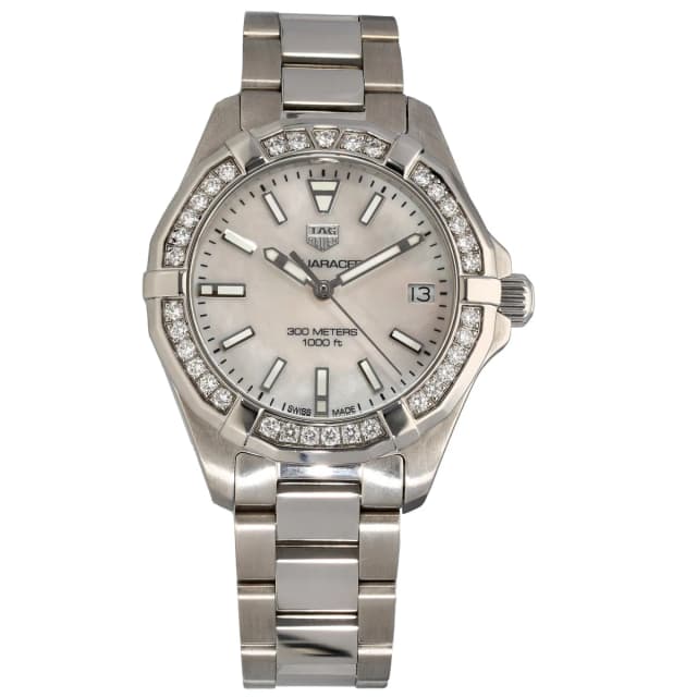 TAG Heuer Aquaracer WBD1313 32mm Stainless Steel Watch from H&T, photo 1 of 1