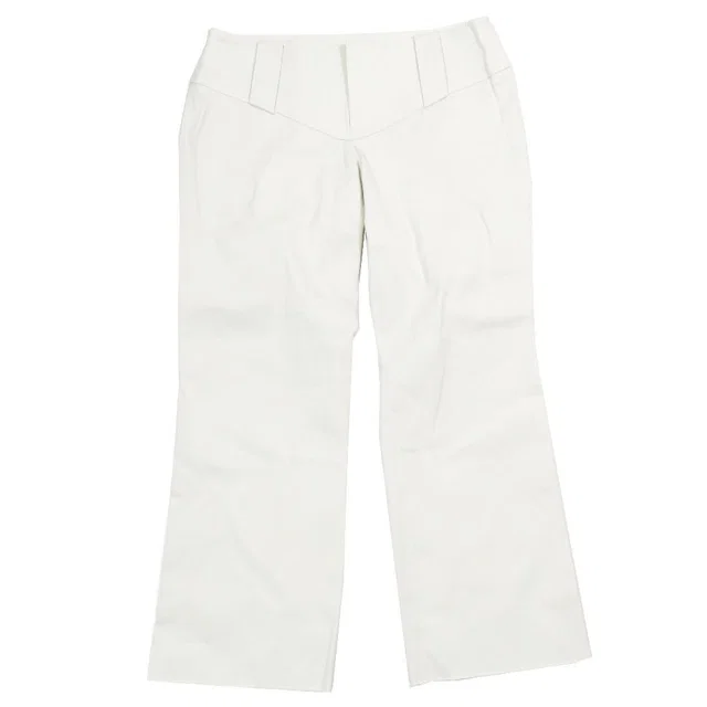 Gucci Vintage Trousers Cropped Pants Straight 40 Light Beige in Beige from The Reluxe, photo 1 of 1