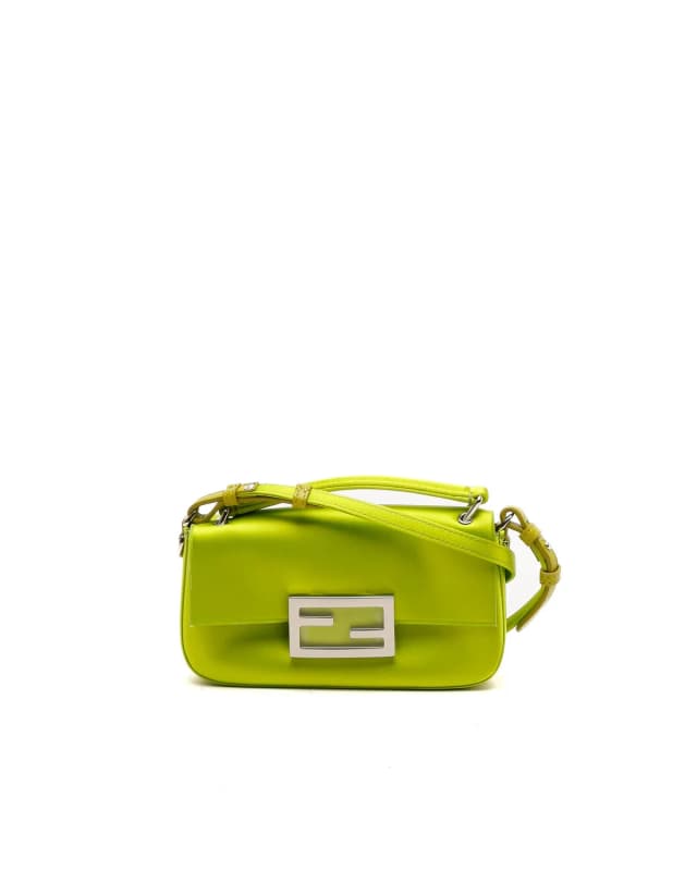 Fendi Satin Mini Baguette Bag in Satin from A Retro Tale, photo 1 of 1