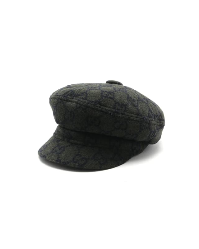 Gucci GG Wool Newsboy Cap, Size 57 in Wool from A Retro Tale, photo 1 of 1