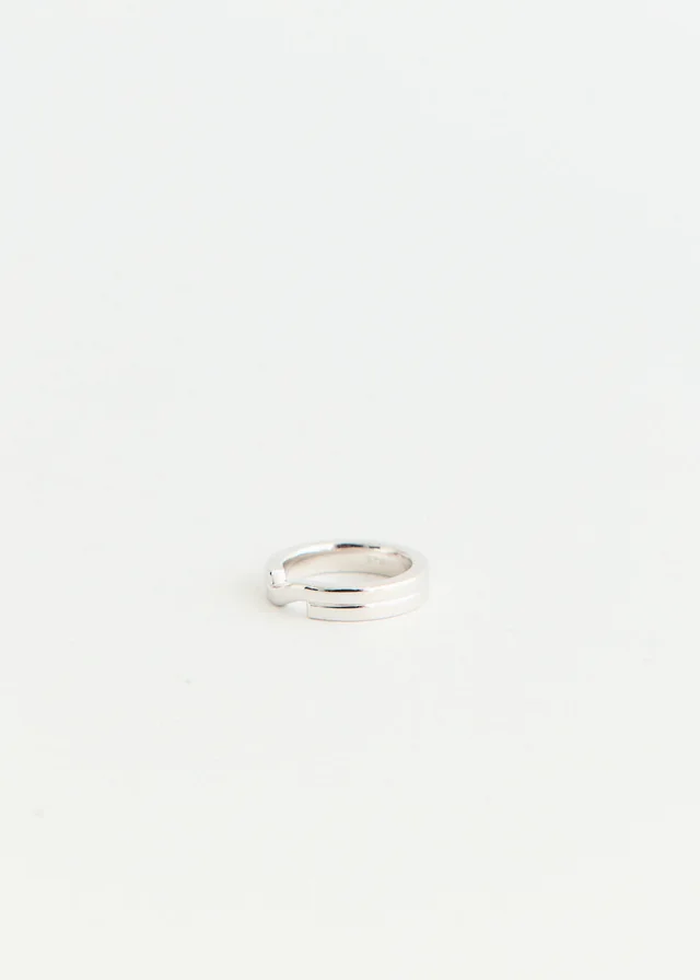 Numbering Basic Coil Ring in Silver, image 1 of 1 from Incu
